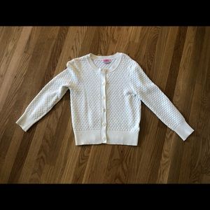 Kate Spade White Knit Cardigan